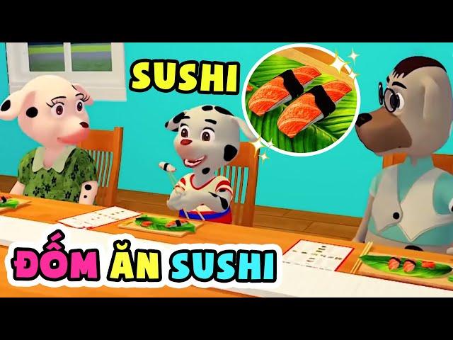 BA MẸ DẪN ĐỐM ĐI ĂN NHÀ HÀNG SUSHI | Phim Hoạt Hình CHUYỆN CỦA ĐỐM 2021  | BÀI HỌC KỸ NĂNG SỐNG