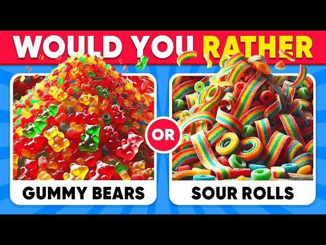 Would You Rather...? CANDY & SWEETS  Daily Quiz