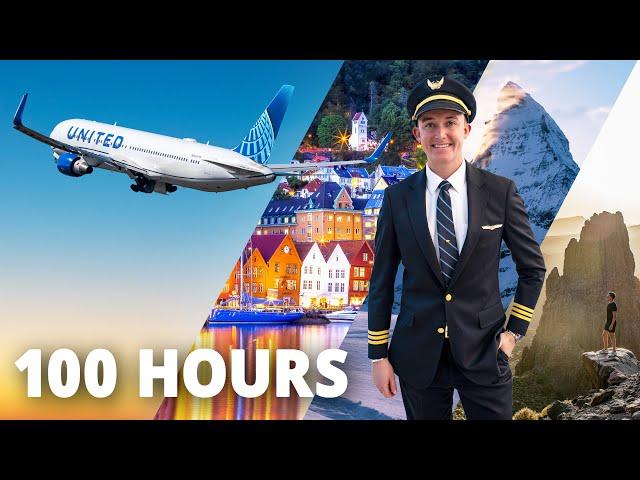 My First 100 Hours | United Airlines Pilot (Boeing 757/767)