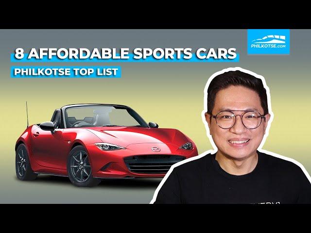 8 affordable sports cars you can buy in the Philippines | Philkotse Top List