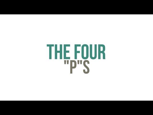 Message in a Minute: The Four "P"s