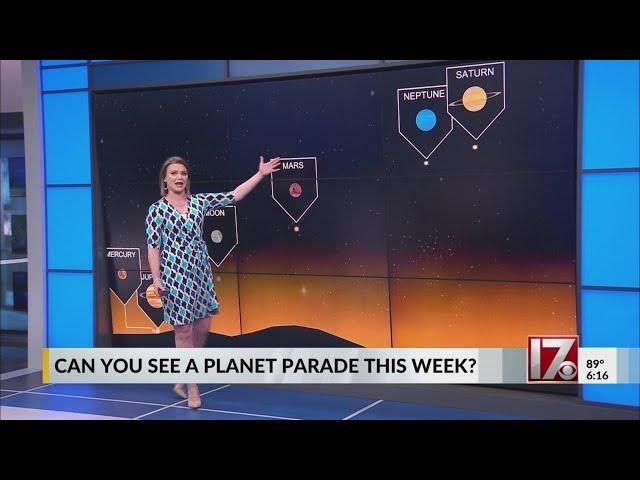 Will we see a parade of planets in the morning sky in the Triangle this week?