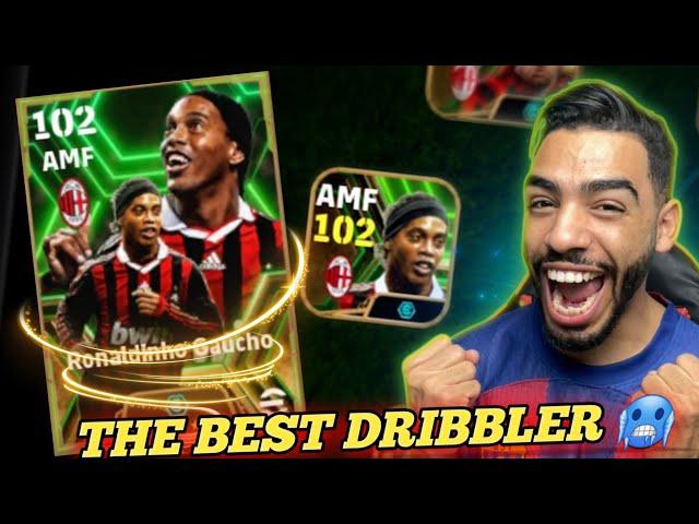 RONALDINHO 102 GAMEPLAY REVIEW  THE BEST DRIBBLER IN THE GAME  eFootball 24 mobile