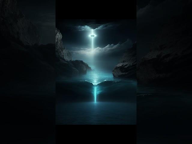 AI generated images of earth void, formless and flooded in Genesis 1:2 #jesus #christian #creation