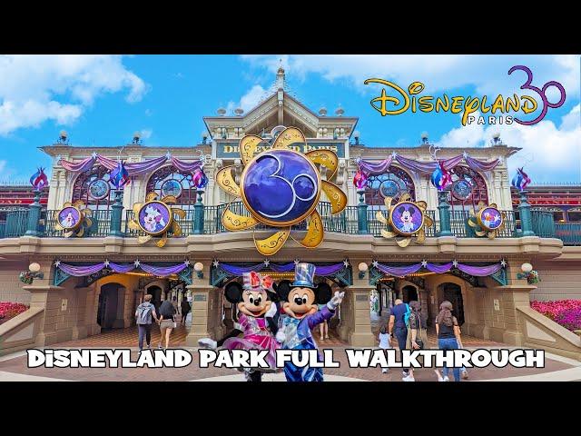 Disneyland Paris Full Walkthrough | Every Area, Ride and Attraction (Sept 2022) [4K]