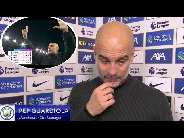 Pep Guardiola Post Match Interview Liverpool 2 vs 0 Manchester City 01/12/2024