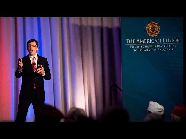 2017 National Oratorical Contest Finals - Andrew Steinberg - Prepared Oration