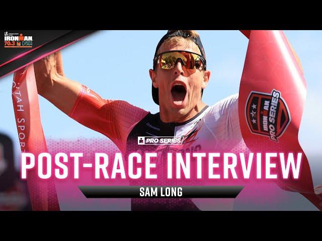 Sam Long | Champion Interview | Intermountain Health IRONMAN 70.3 St. George 2024