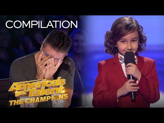 The Very BEST Comedy From JJ Pantano! - America's Got Talent: The Champions