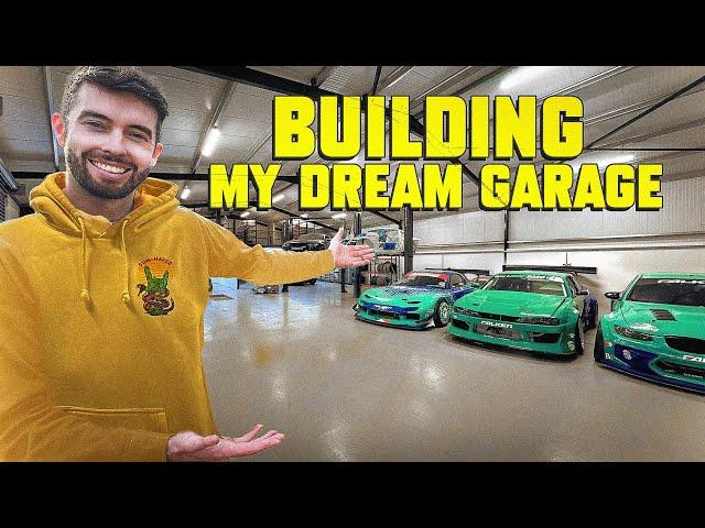 Full tour of the NEW HQ | I built my DREAM garage