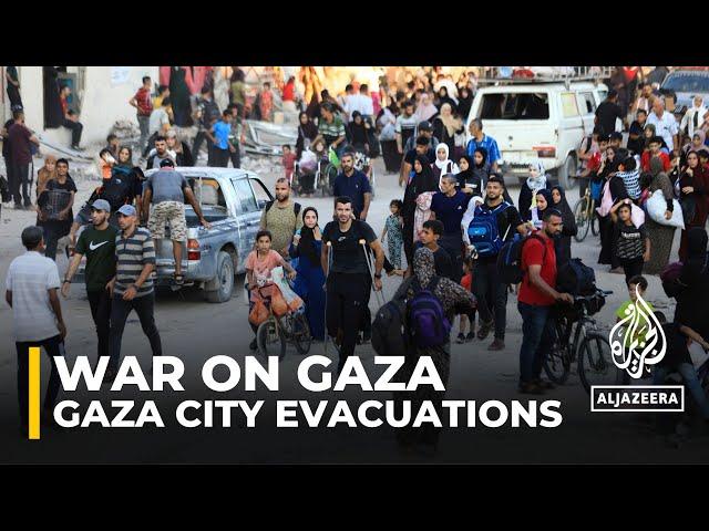 Palestinians flee as Israeli forces renew Gaza City assault