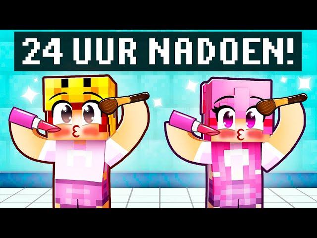 24 Uur Lang ZOEY NADOEN In Minecraft!