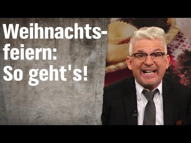 Experte für Weihnachtsfeiern Heinz Strunk | extra 3 | NDR