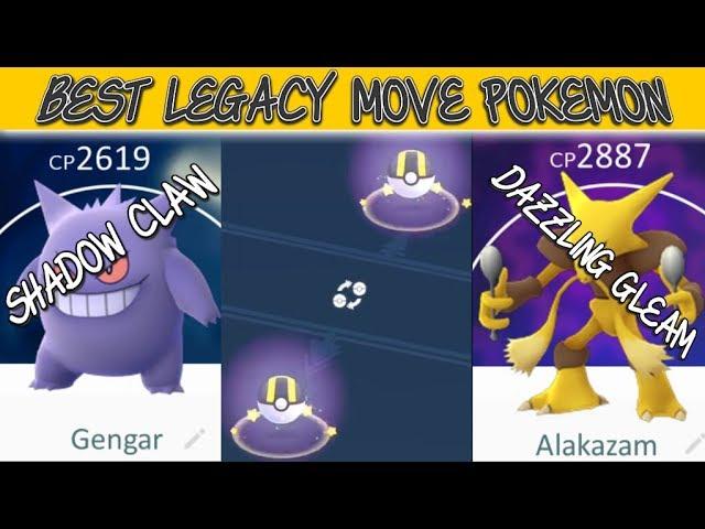 MOST IMPORTANT LEGACY MOVESET POKEMON IN POKEMON GO