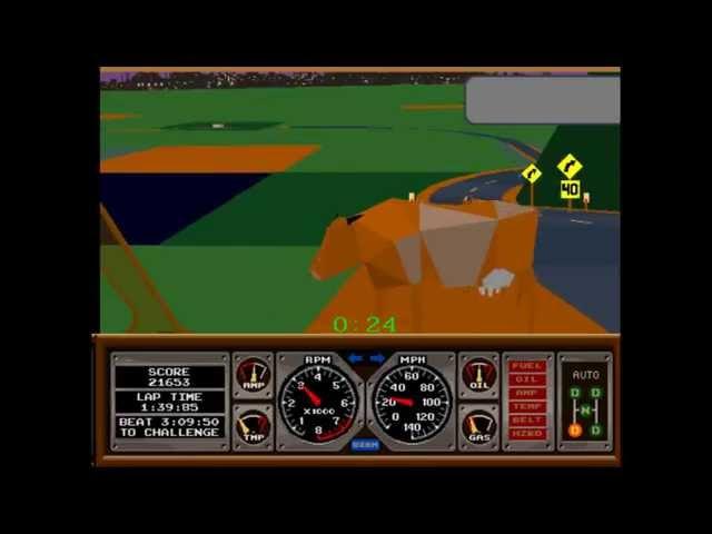 Race Drivin' Crash and Fail Compilation (Arcade)