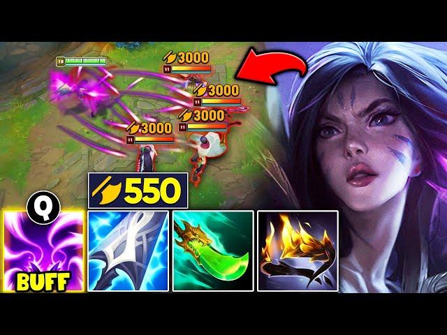 RIOT BROKE KAI'SA WITH THESE NEW Q BUFFS! (550 AD NUCLEAR MISSILES)