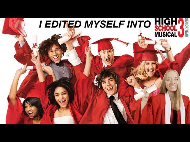 i edited myself into high school musical 3