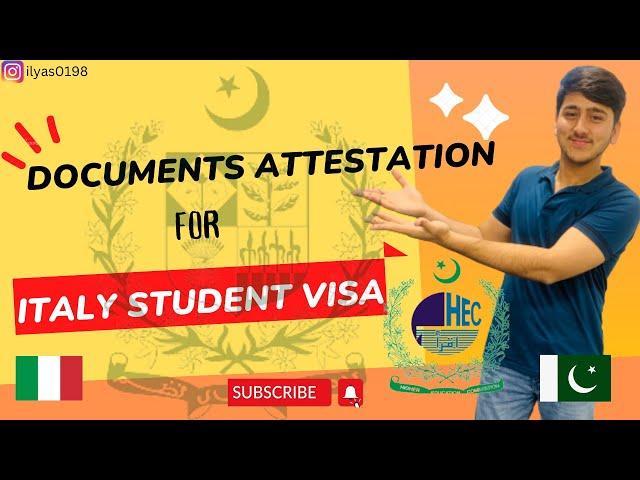 Documents attestation for student visa process | HEC | IBCC | Foreign office | MOFA