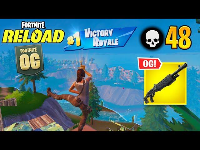 Fortnite Reload | High Kill Solo vs Squads Ranked Gameplay (Keyboard & Mouse)