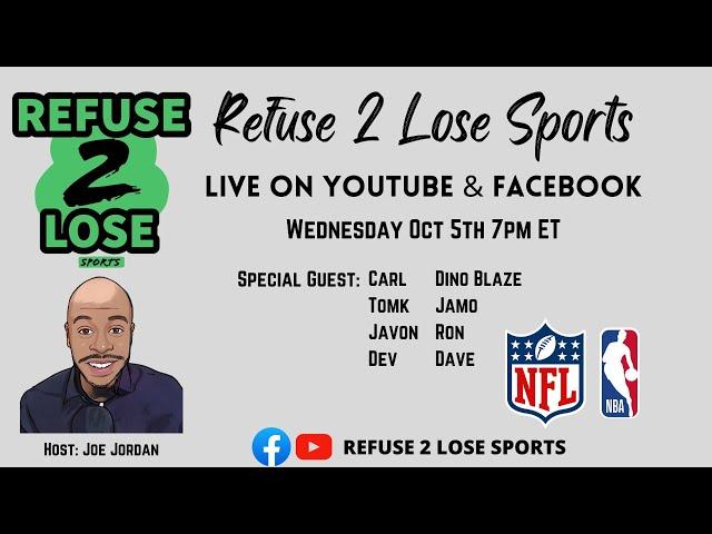 Refuse 2 Lose Sports | Commanders, Bills, Ravens, Steelers, 49ers, Cowboys & NBA