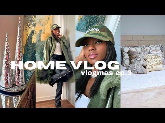 New Christmas Bedroom Updates + Last Minute Gift Shopping + Cooking & Hauls | VLOGMAS