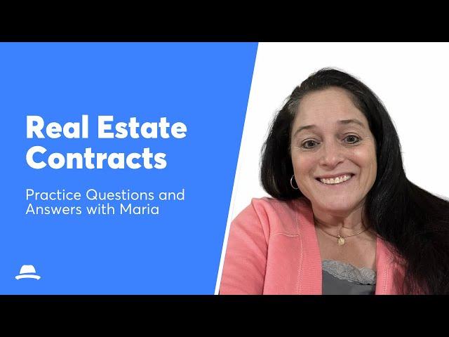 Real Estate Contract Questions Walk-through with Maria | PrepAgent