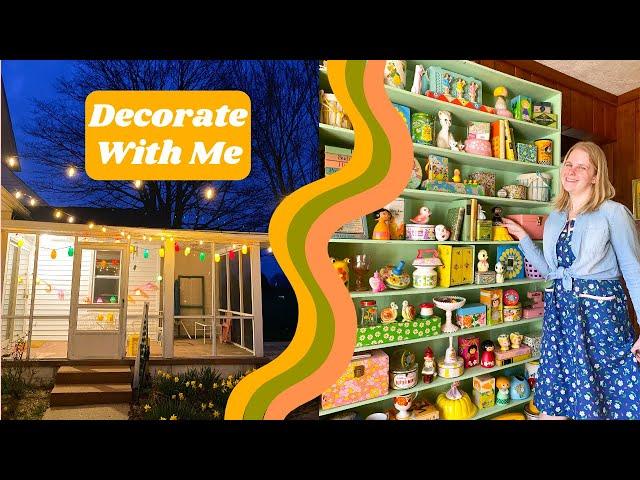 Indoor & Outdoor Vintage Spring Home Decorating With Ollny
