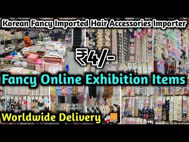 Hair Accessories Wholesale Market Delhi | Imported Korean Hair Accessories | Fancy Korean Hair Clip