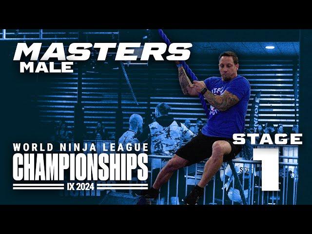 Masters Male | Stage 1 | 2024 World Ninja League Championships