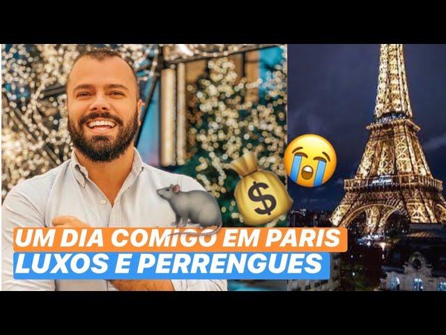 UM DIA COMIGO EM PARIS, DO LUXO AOS RATOS   LUCAS AMADEU