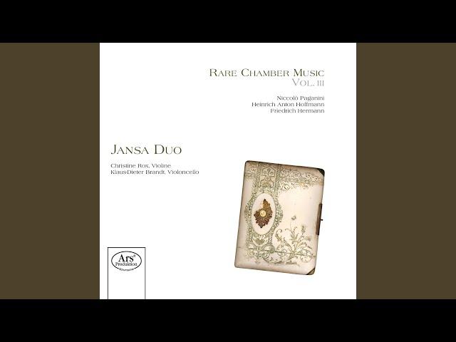 3 Concertante Duets for Violin and Cello, MS 107: No. 2 in G Major: II. Rondo: Presto