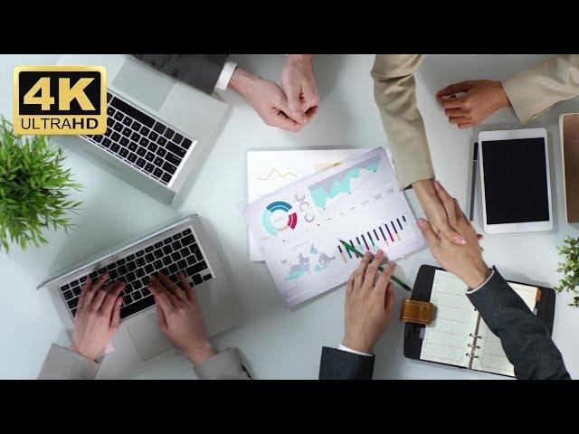 Office Stock Footage Free | Business Meeting Background Video | 4K Ultra HD