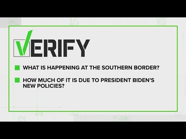 VERIFY: Yes, migrant border encounters are up during Biden's administration, but were higher during