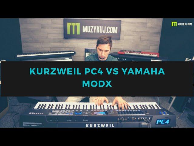 KURZWEIL PC4 VS YAMAHA MODX8