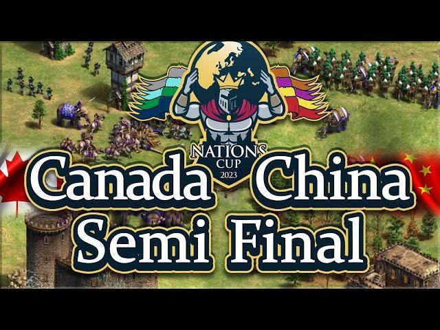 Canada vs China! Nations Cup (Semifinal)