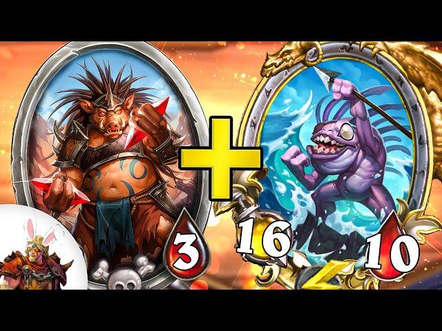 I got a Sanguine Champion and got GREEDY! | Hearthstone Battlegrounds