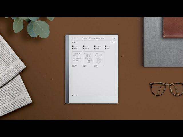 How to organize your files with reMarkable