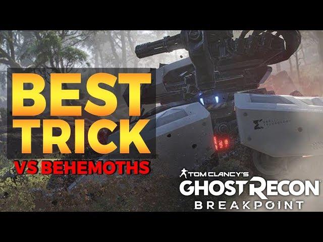 Ghost Recon Breakpoint | How to EASILY deal with Behemoths
