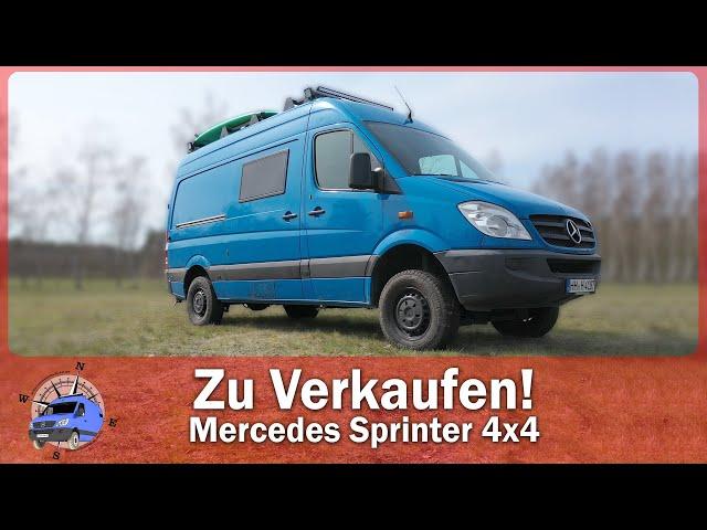 For sale €46,800 Mercedes Sprinter 4x4 No more vanlife