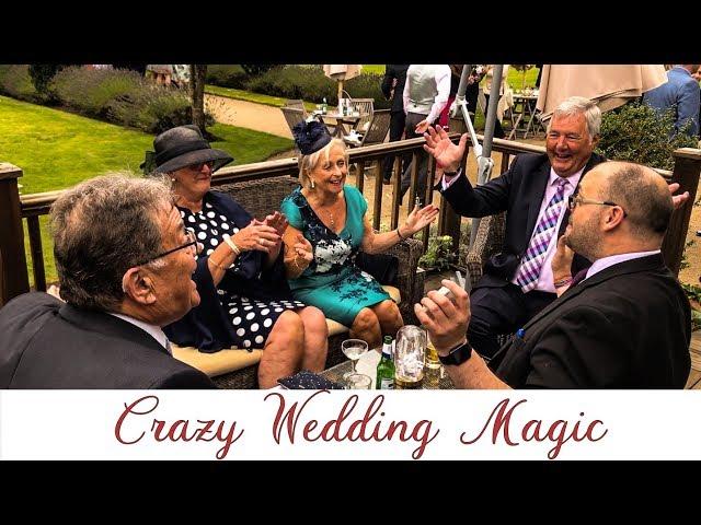 CRAZY WEDDING MAGIC - MAKING CARDS DISAPPEAR!!