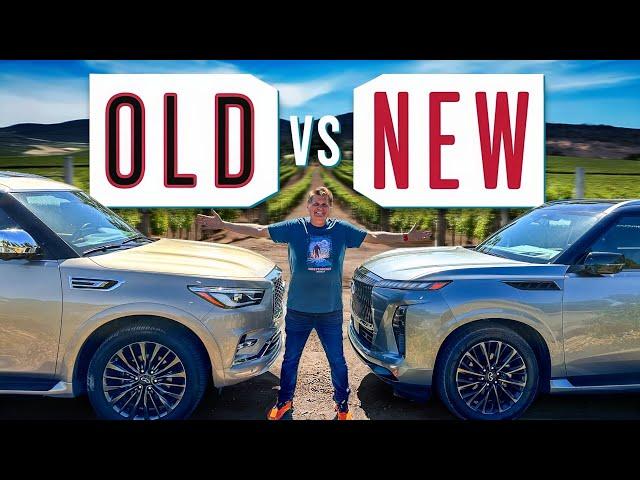 Comparing The New 2025 Infiniti QX80 To The Old One!