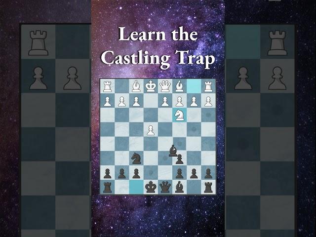Learn The Castling Trap (Opening Trap Series)