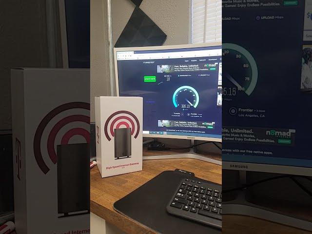 SpeedTest T- Mobile 5G Home Internet $60 Month