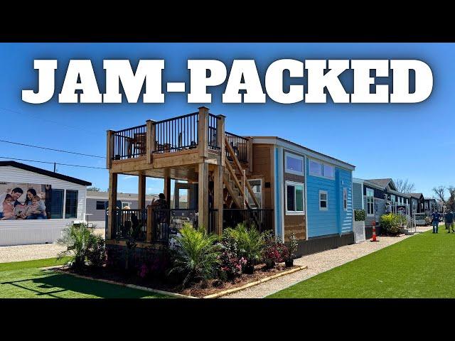 THIS THING IS WILD! FULLY loaded new tiny house/park model ready to GO!