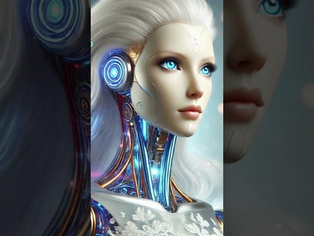 Futuristic Female Robot – Groundbreaking AI Art #aiart #artificialintelligence