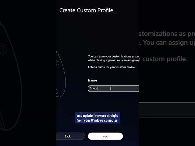 Customize your DualSense Edge controller on PC with the PlayStation Accessories app 