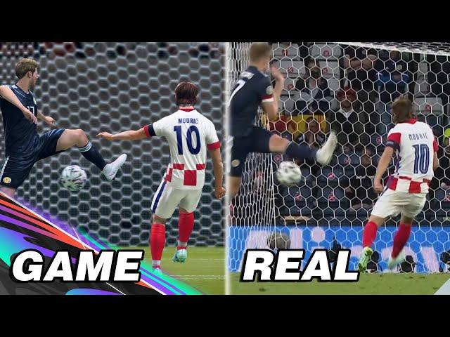 EURO 2020 TOP Goals & Saves Recreated on FIFA｜YMJ