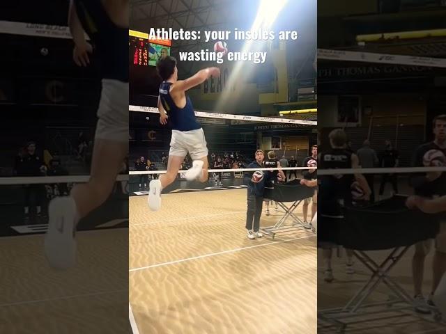 Insane Volleyball Spike with VKTRY Insoles
