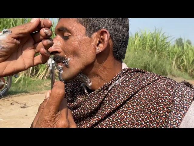 "asmr shaving your beard"