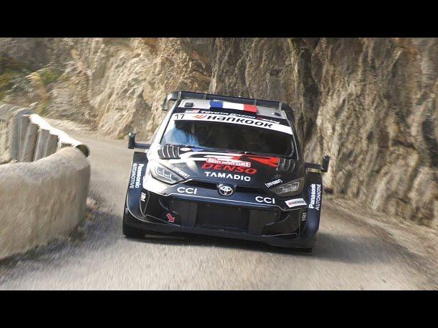 WRC RALLY MONTE CARLO 2025 / flat out  / Show